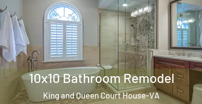 inner Bathroom imggen 10x10 Bathroom Remodel King and Queen Court House-VA