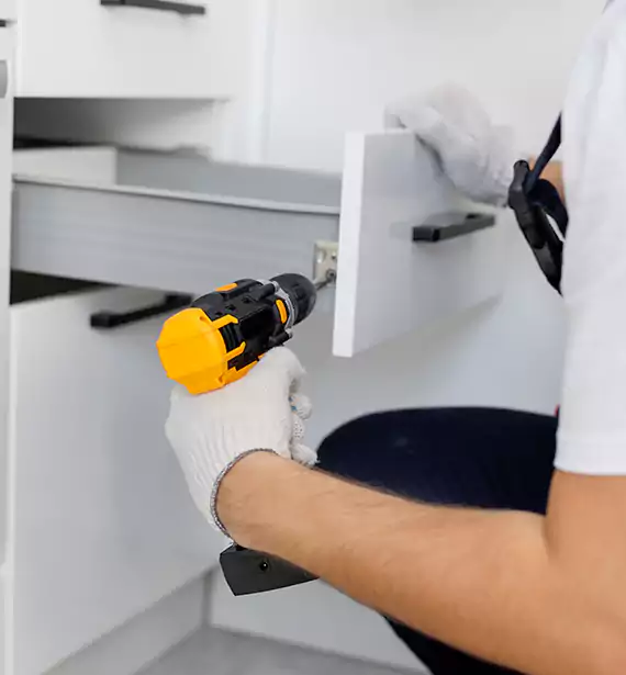 Bathroom Cabinet Remodel in Burkeville