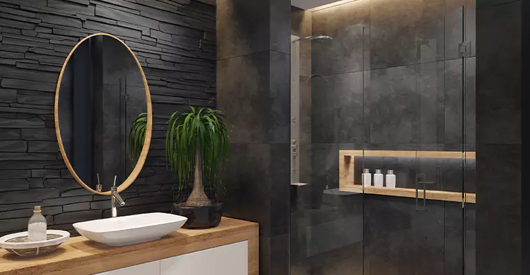 Bathroom Floor Tile Remodel in Burkeville