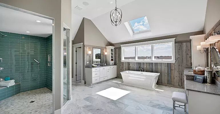 Guest Bathroom Flooring Remodel in Burkeville